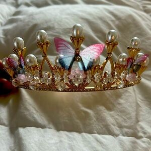 Crystal butterfly Tiara